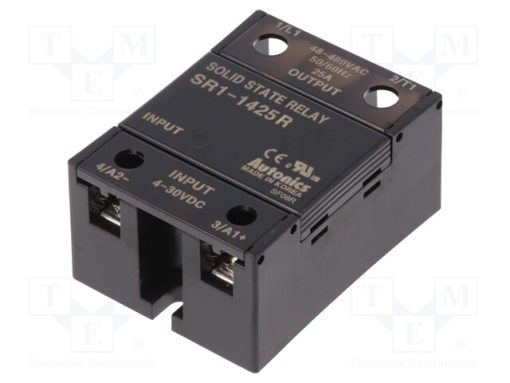 SR1-1425R-N_Ρελέ: Ημιαγωγικό; Uοδήγ: 4÷30VDC; 25A; 48÷480VAC; Έκδοση: 1-φασικό