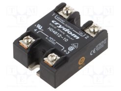 HD4812-10_Ρελέ: Ημιαγωγικό; Uοδήγ: 4÷32VDC; 12A; 48÷530VAC; Έκδοση: 1-φασικό