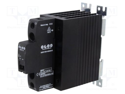 SSR170H-40600AS_Ρελέ: Ημιαγωγικό; Uοδήγ: 4÷32VDC; 40A; 48÷600VAC; Έκδοση: 1-φασικό