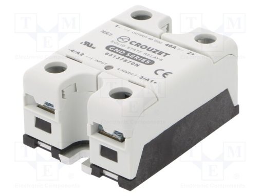 84137870N_Ρελέ: Ημιαγωγικό; Uοδήγ: 4÷32VDC; 40A; 5÷60VDC; Σειρά: GND; -40÷80°C