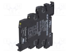 DRA-CN048D05_Ρελέ: Ημιαγωγικό; Uοδήγ: 5VDC; 100mA; max.48VDC; για ράγα DIN; IP67