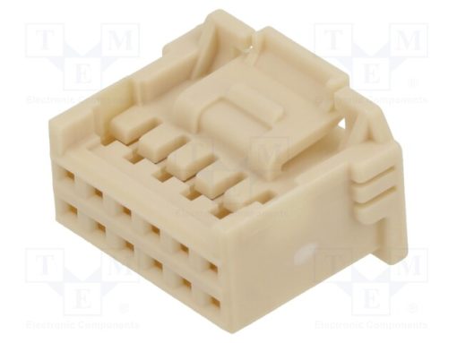 5016461200_2.0 W/B Dual Grid Rcpt Hsg 12Ckt Beige