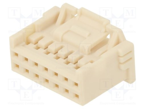 5016461400_2.0 W/B Dual Grid Rcpt Hsg 14Ckt Beige