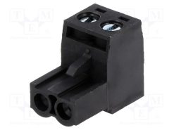 395300002_5.08MM EURO PLUG RA BLK 2CKT