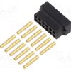 M80-8891205_6+6 Pos. Female DIL 22AWG Cable Conn. Kit for Latches