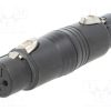 NA3FF-B_ADAPTER XLRF 3POLE  XLRF BLACK