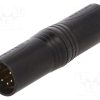 NA5MM-B_ADAPTER XLRM 5POLE  XLRM BLACK