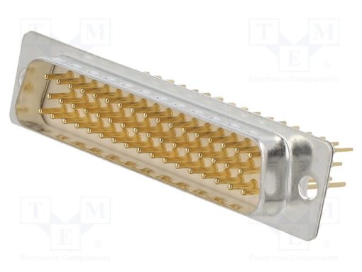 DTS50PW3/2_D-Sub; PIN: 50; πρίζα; αρσενικά; για PCB; γωνιακοί; THT