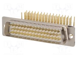 DS1034-03-50MWN8SS_D-Sub; PIN: 50; πρίζα; αρσενικά; για PCB; γωνιακός 90°; THT