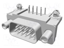 5747840-6_D-Sub; PIN: 9; πρίζα; αρσενικά; γωνιακός 90°; THT; UNC 4-40; 0