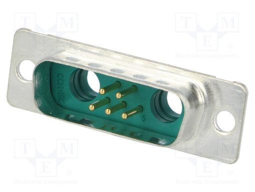 3007W2PCM99A10X_D-Sub εξειδικευμένα; PIN: 7(2+5); φύσα; αρσενικά; για αγωγό; 250V