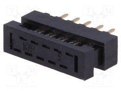 DS1018-02-10B2_IDC μετάβασης; PIN: 10; THT; για ταινία; 1mm; Ραστ.επαφών: 2mm