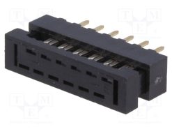 DS1018-02-12B2_IDC μετάβασης; PIN: 12; THT; για ταινία; 1mm; Ραστ.επαφών: 2mm