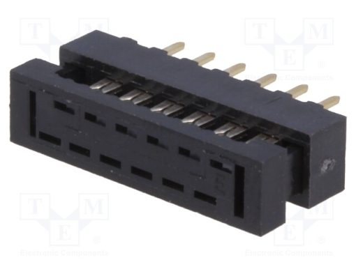 DS1018-02-12B2_IDC μετάβασης; PIN: 12; THT; για ταινία; 1mm; Ραστ.επαφών: 2mm