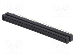 DS1018-02-50B2_IDC μετάβασης; PIN: 50; THT; για ταινία; 1mm; Ραστ.επαφών: 2mm