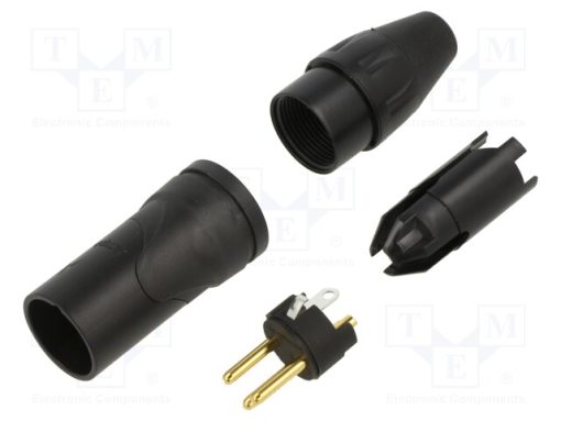 AX3MB-AU_METAL PLUG STR CORD      3 PIN