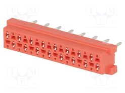 1-215079-6_Micro-MaTch; πρίζα; θηλυκά; PIN: 16; THT; για PCB; Διάγραμμα: 2x8