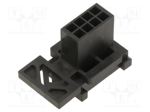 443000800_Microfit 3.0 BMI Panel Mount Plug 8 Ckt