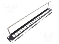 CP30162_Patch panel; Προσαρμογέας συναρμολόγησης; SLIM; RACK; Βιδωτά