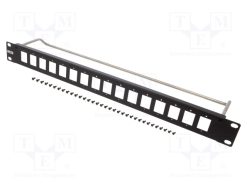 CP30160_Patch panel; Προσαρμογέας συναρμολόγησης; SLIM; RACK; Βιδωτά