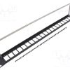 CP30163_Patch panel; Προσαρμογέας συναρμολόγησης; SLIM; RACK; Βιδωτά