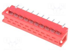 DS1015-02-20R6_Αγωγού-πλακέτας; μετάβαση; PIN: 20; IDC