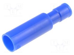 PCE 4020-F-BLU_Ακροδέκτης: στρογγυλό; θηλυκό; Ø: 4mm; 2mm2; σύσφιξη; για αγωγό