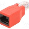 RJ45-CROSSPLUG_Αντάπτορας; PIN: 8; διασταύρωσης; RJ45 πρίζα