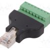 RJ45-M-TBR_Αντάπτορας; PIN: 8; ράγα ακροδεκτών