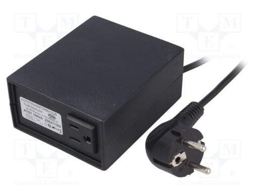 ATST100-230V/115V-002_Αυτομετασχηματιστής; 230VAC; Ισχύς: 100VA; Uδευτερ.1: 115V