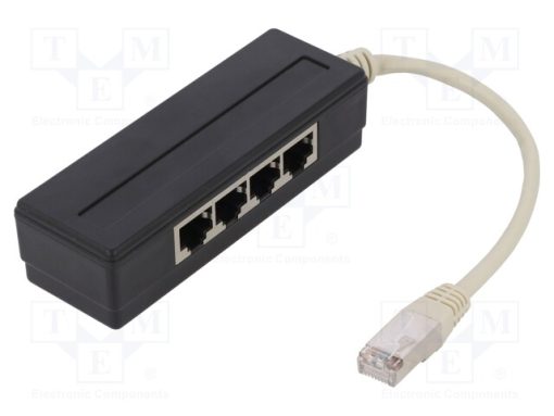 MP0032_Διακλάδωση; RJ45 πρίζα χ 4