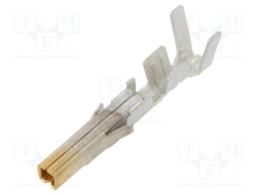 39000090_Επαφή; θηλυκά; Επίχρυση; 16AWG; Mini-Fit Jr; χύδην; σύσφιξη; 9A