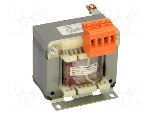 TMB 120/002M/1_Μετασχηματιστής: δικτύου; 120VA; 230VAC; 24V; Βιδωτά; IP00