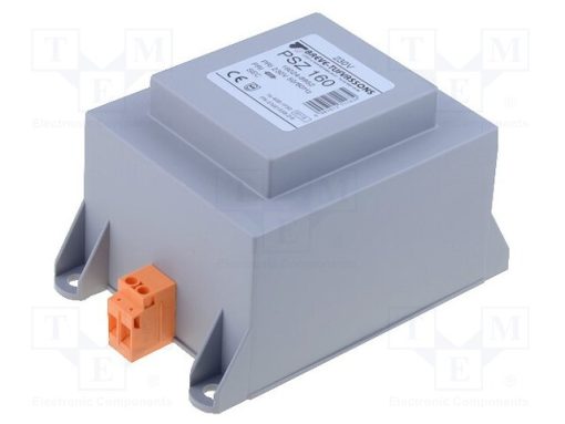 PSZ160/230/110V_Μετασχηματιστής: δικτύου; 160VA; 230VAC; 110V; για ράγα DIN; IP30