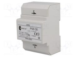 PSS30/230/230V_Μετασχηματιστής: δικτύου; 30VA; 230VAC; 230V; για ράγα DIN; IP30