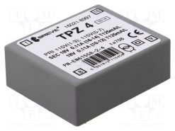 TPZ4/2*115/2*18V_Μετασχηματιστής: δικτύου; 4VA; 115VAC