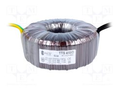 TTS450/D230/24-24V_Μετασχηματιστής: τοροειδής; 450VA; 230VAC; 24V; 24V; 9