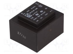 BV EI 481 1295_Μετασχηματιστής: χυτός; 10VA; 230VAC; 12V; 834mA; PCB; BVEI