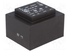 BV EI 481 1291_Μετασχηματιστής: χυτός; 10VA; 230VAC; 9V; 1111mA; PCB; BVEI