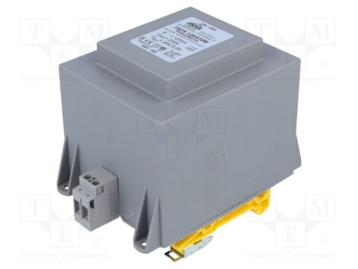 TSZS 120/010M_Μετασχηματιστής: χυτός; 120VA; 230VAC; 24V; 5A; για ράγα DIN; IP00