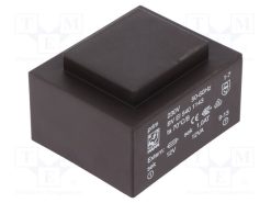 BV EI 540 1143_Μετασχηματιστής: χυτός; 12VA; 230VAC; 12V; 1A; PCB; 74x47