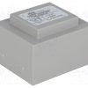 TSZZ12/015M_Μετασχηματιστής: χυτός; 12VA; 230VAC; 24V; 500mA; PCB; IP00; A: 52mm