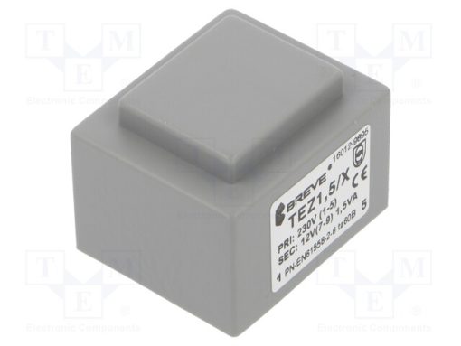 TEZ1.5/X230/12V_Μετασχηματιστής: χυτός; 1