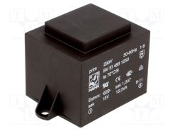 BV EI 483 1250_Μετασχηματιστής: χυτός; 15VA; 230VAC; 15V; 1A; PCB; BVEI