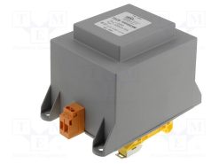 TSZS 160/003M_Μετασχηματιστής: χυτός; 160VA; 230VAC; 230V; 690mA; για ράγα DIN