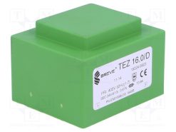 TEZ16/D400/24V_Μετασχηματιστής: χυτός; 16VA; 400VAC; 24V; 666