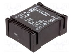 BV UI 394 0063_Μετασχηματιστής: χυτός; 18VA; 115VACx2; 9V; 9V; 1A; 1A; PCB; BVUI