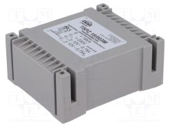 TSPZ18/003_Μετασχηματιστής: χυτός; 18VA; 230VAC; 12V; 12V; 750mA; 750mA; PCB