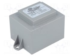 TSZZ18/008M_Μετασχηματιστής: χυτός; 18VA; 230VAC; 15V; 15V; 600mA; 600mA; PCB