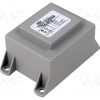 TSZZ20/006M_Μετασχηματιστής: χυτός; 20VA; 230VAC; 12V; 12V; 830mA; 830mA; PCB